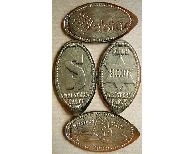 Elster Welstern Party emlékérme