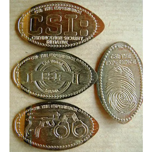 CSI: préselt érmék, szuvenir